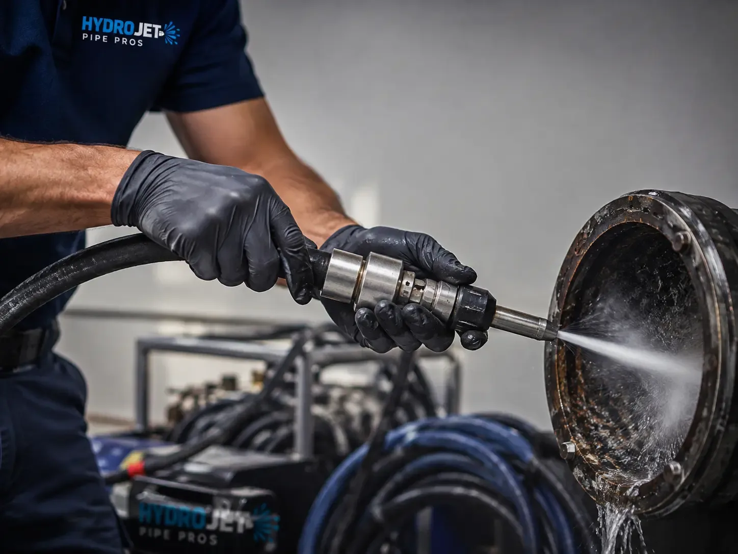 Hydro Jet Pipe Descaling in Houston, TX